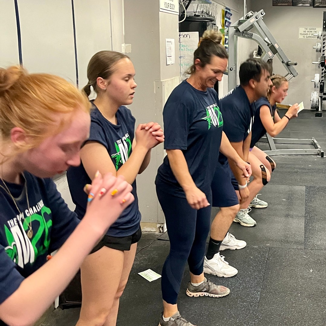 WestminsterPD's tweet photo. Let's goooo!! Last week, we joined Standley Lake High School students and staff in the Murphy Challenge, honoring the sacrifice of our nation’s heroes.

More than 27 students, 4 faculty members, and several #WPD officers took on the challenge, and absolutely crushed it. 

- 1 mile run to start
- 100 pull-ups
- 200 push-ups
- 300 air squats
- 1 mile run to finish

We were proud to cheer everyone on, sweat a little, and survive together. Nicely done, gators! #WestyPD