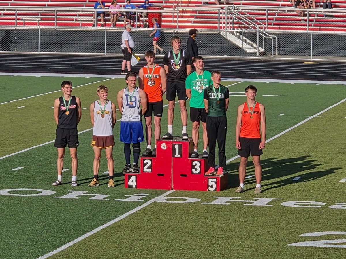 ColdwaterTF's tweet photo. New school record holder! Jonah https://t.co/146guZ2izQ