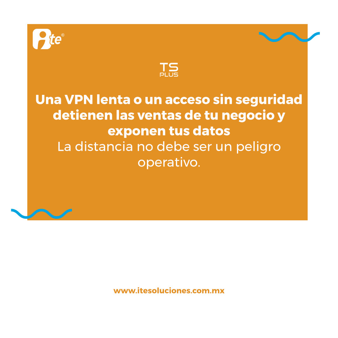 ite_oficial's tweet photo. Servidores expuestos y licencias TI caras frenan tu PyME.
Usa TSplus con: acceso remoto web rápido y seguro. https://t.co/CHPCMGD3Lz