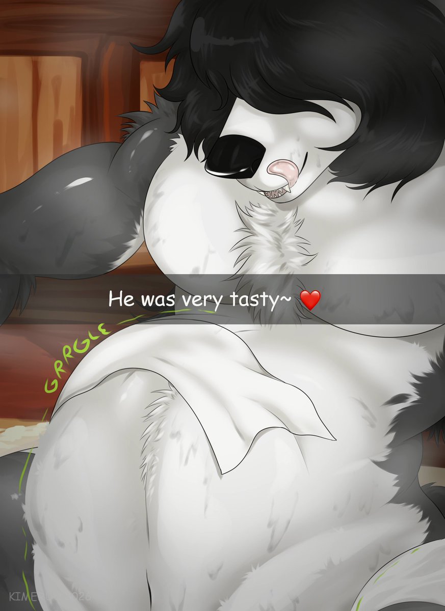 KingKimeruu's tweet photo. He said the sauna wasn't hot enough 🐺 https://t.co/00zbj0UItm
