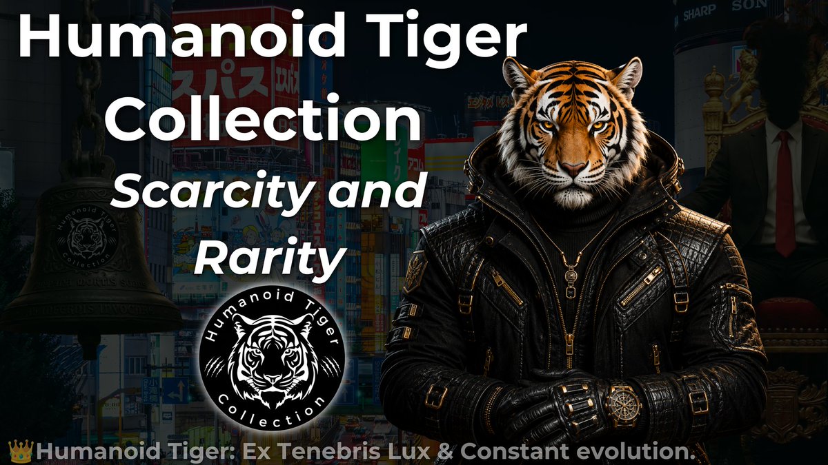 humanoidtiger's tweet photo. 1,000 Humanoid Tigers.
35 countries reached organically.
One permanent contract.

The door is still open.

→https://t.co/VUA1TQWk0p

→ https://t.co/fBYUWIrIu4 

👑HT Registry — Protocol v.2026 Solve et Coagula

🐅Humanoid Tiger: Ex Tenebris Lux & Constant evolution.

#NFT #Bitcoin #cryptocurrency #CryptoNews #Ethereum #Trump