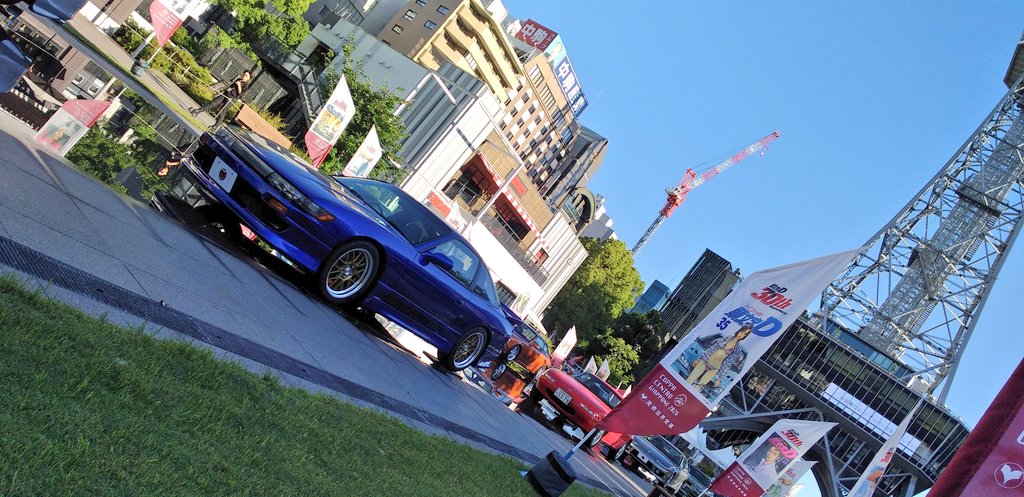 ddon_hawk's tweet photo. 今日は栄からおはようございます！撮影してきた動画は今夜にでもYouTubeに投稿します！

#頭文字D https://t.co/BErAkYmDd6