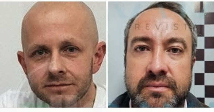 CuavasNever's tweet photo. @santiuribedel10 @ABDELAESPRIELLA Dos criminales del @CeDemocratico https://t.co/XorHTVsEcv