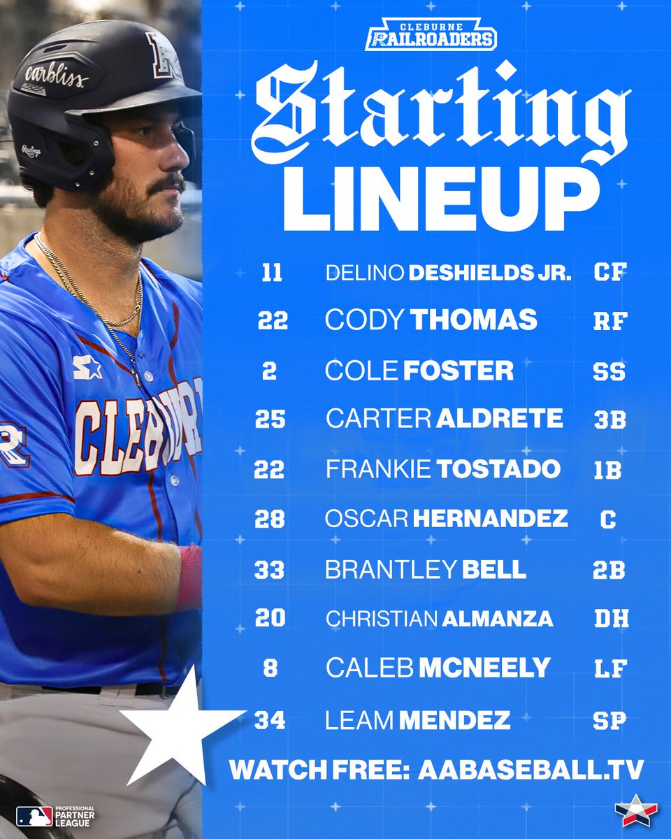 Cleburne Railroaders tweet media