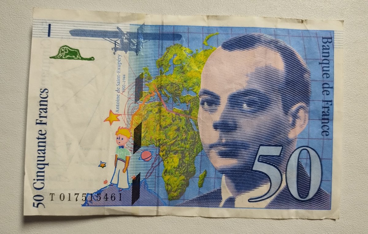 dukhiphat's tweet photo. Quack! 🦆
French 50 Francs Banknote - 1994 https://t.co/FfS83pMlc0 via @Etsy
#france #french #francs #banknote #banquedefrance #bankoffrance #money #numismatics #paris #oldmoney #currency #europe #european #artist #euro #eu https://t.co/rrH2wVwA4P