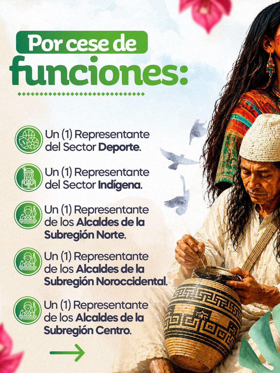 FulldeportesC's tweet photo. @GobdelCesar convoca a organizaciones sociales, gremiales, comunidades étnicas y alcaldes de los diferentes municipios del departamento a que presenten sus ternas con el fin de suplir las vacancias existentes en el Consejo Territorial de Planeación Departamental (CTPD) del Cesar https://t.co/QNanAB6eC0