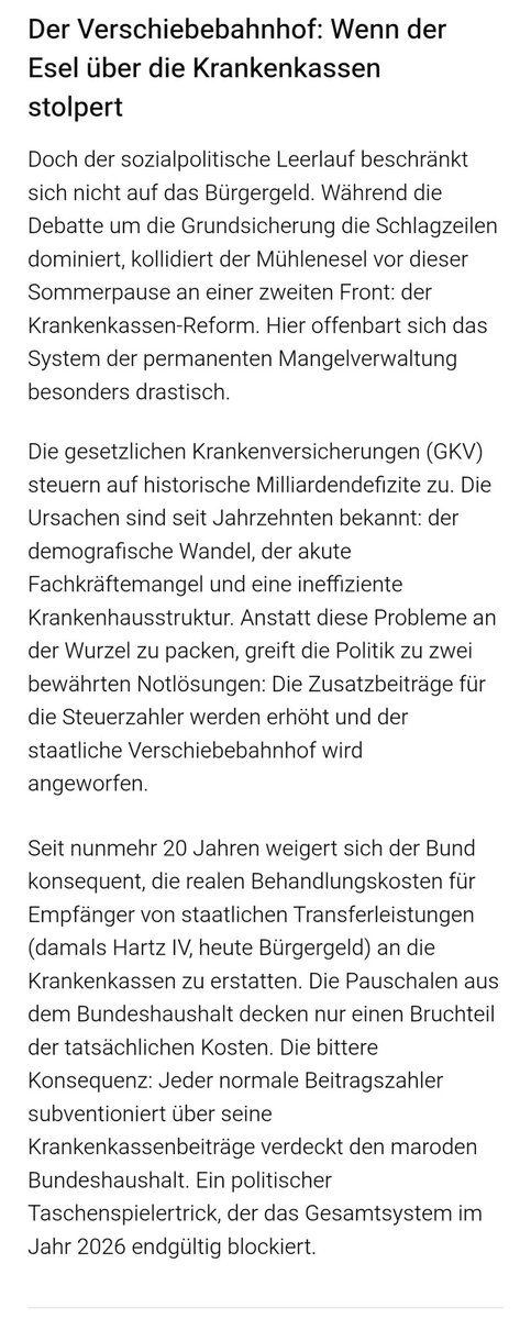 9Incide's tweet photo. @PotschkaThomas @zukunft37 @RenegegenLinks @Beatrix_vStorch Mühlenesel
CDU SPD
#Sommermärchen 
Warum die deutsche Sozialpolitik alle 20 Jahre kollidiert
Von #HartzIV zum #Bürgergeld
Wie
schöne Prognosen
explodierende Kosten  #SommerpausenTheater👻
der
AfD Mehrheiten verschafft
Wenn der Esel über die Krankenkassen stolpert
💃💰🪖🏳️‍🌈👠🌈🍧 https://t.co/wLIFhpHV3c