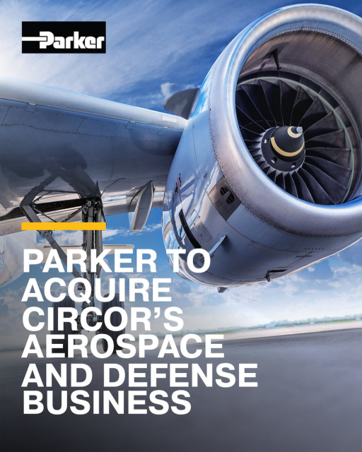 bderagisch's tweet photo. Parker to Acquire CIRCOR’s Commercial and Defense Aerospace Business https://t.co/PUY5L2uIZc https://t.co/6aXSYrX4wz