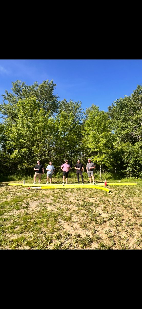 Jake_Kahle's tweet photo. @BarstoolBigCat @PFTCommenter @hen_ease @PardonMyTake Pull the trigger, my buddy's dad just bought IU practice field goal post. https://t.co/d2LjWrW5p6