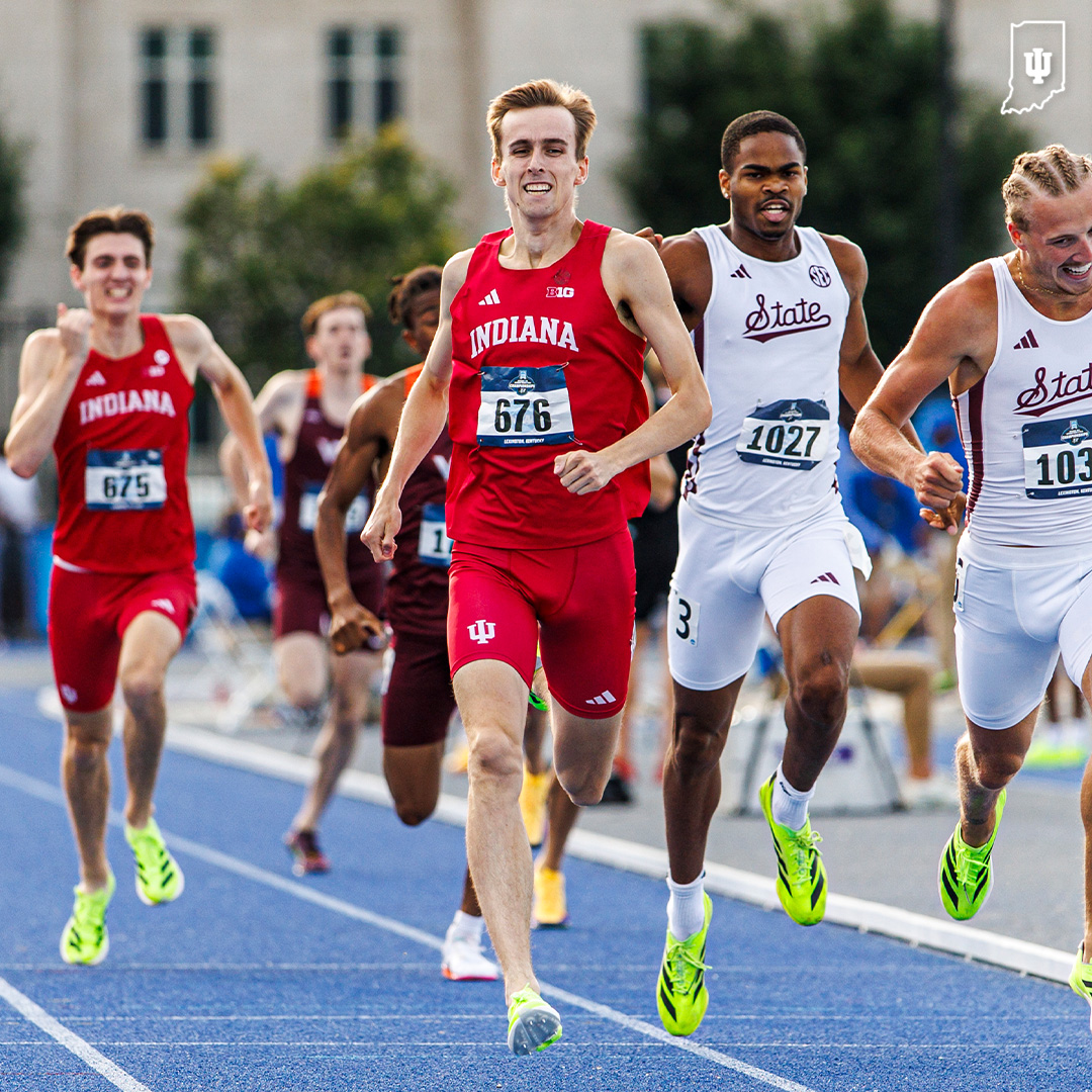 IndianaXCTF's tweet photo. Ticket Punched! 🎟️

Camden Marshall advances to the men's 800-meter national semifinals in Eugene! https://t.co/bLwukAHwpl