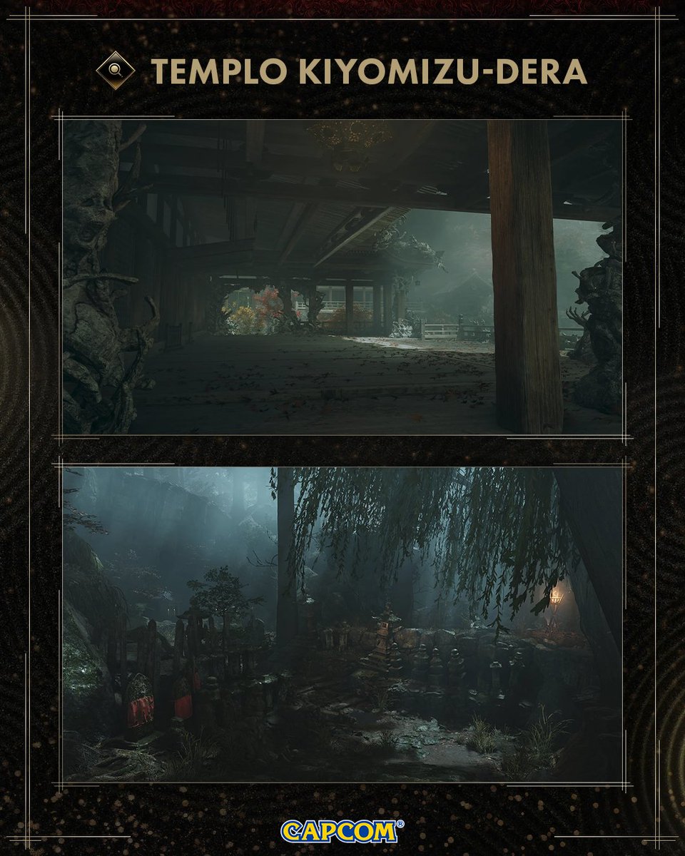 CapcomLatam's tweet photo. ⛩️ ¿Listo para conocer Japón? ⛩️

En #OnimushaWayoftheSword recorrerás impresionantes escenarios inspirados en el Japón histórico, además del misterioso reino Oni 👹

Desde el templo Kiyomizu-dera hasta el inquietante Laboratorio Subterráneo, acompaña a Musashi en esta aventura que llegará en 2026 🏯

#onimusha #capcom