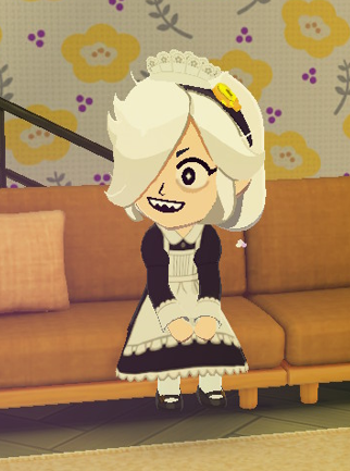 bobmacvosky's tweet photo. She looks cute in the maid dress https://t.co/hJ0ApyCgmo