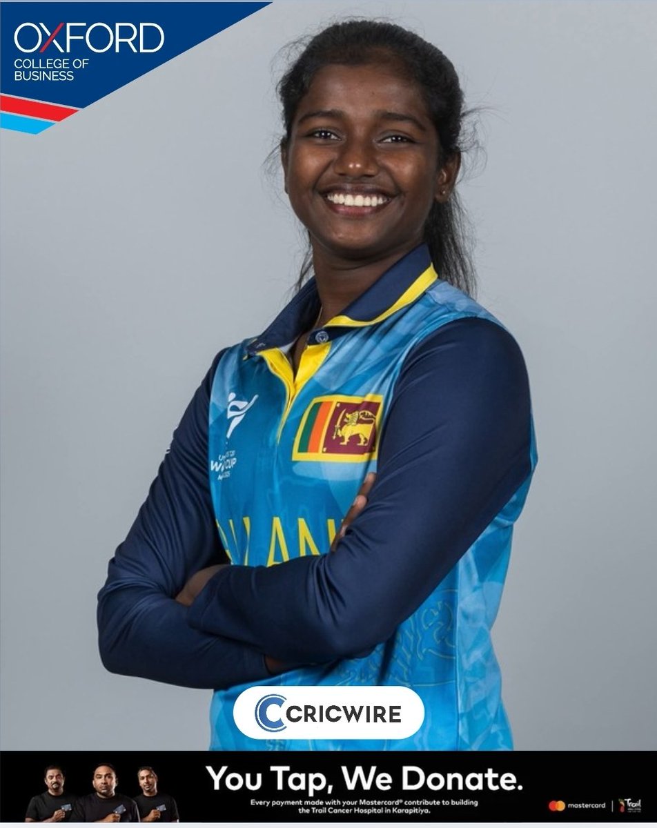 Shashini 🚨 Ambidextrous spinner Shashini Gimhani has been named in Sri Lanka’s ...