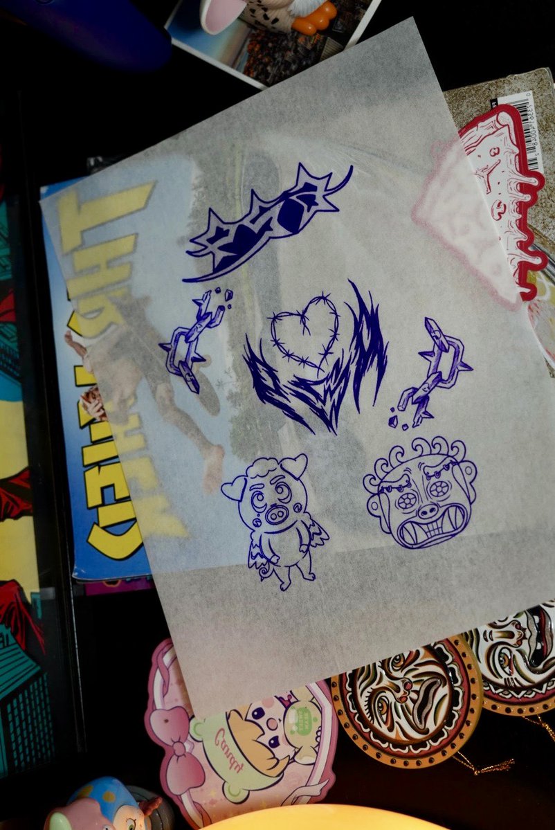 pabsprints's tweet photo. Flash tattoos for tomorrows event come get inked up! https://t.co/UEADQJuAmE