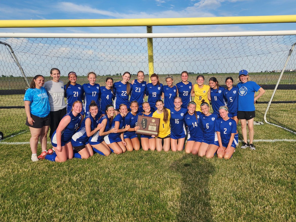 GHS_ILathletics's tweet photo. Sectional Champs. 2-0 win. First sectional since 2005. Great job girls. Thank you Viking fans for making the long drove. https://t.co/MDG81buJ1i