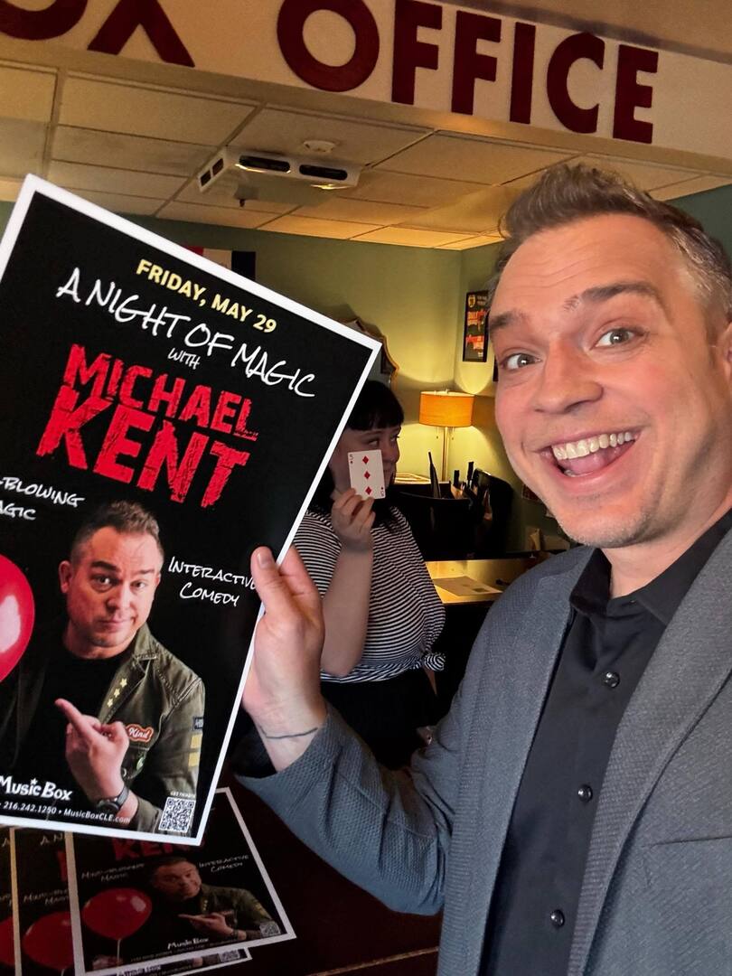 michaelkent's tweet photo. Tonight I’m in Cleveland, Ohio! https://t.co/2DGgNPcvPL https://t.co/jd8poMv3S2