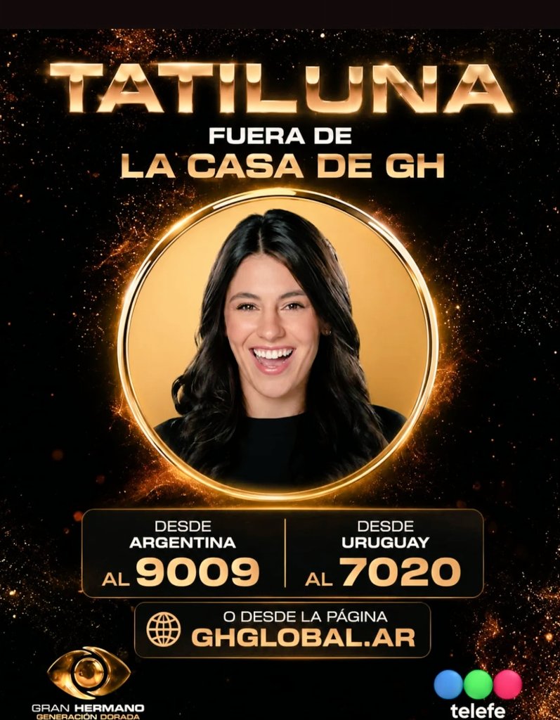 MaraJos15129076's tweet photo. 🔴TATILUNA 9009
#GRANHERMANO
#SANTIAGODELMORO https://t.co/Z0Se42RdVk
