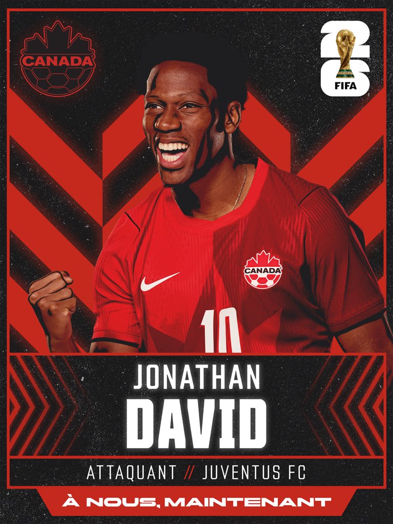 CANMNT_Official's tweet photo. Ottawa raised a star. The world awaits. Jonathan David is off to the FIFA World Cup™

Congratulations, Jo!
#OurGameNow https://t.co/slMKL18dk0