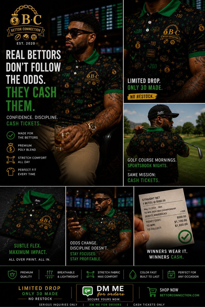 BetConnection's tweet photo. DM for orders https://t.co/YZbwpKIYXb