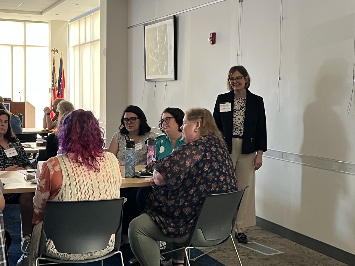 OhioOOD's tweet photo. On April 22, the #AccessibleOhio team held its Southeast Regional Event on Sensory Inclusion in Ohio’s Community Spaces.

Attendees learned ways to create welcoming environments using sensory spaces, kits, maps, events, and social narratives. Thanks to all who joined! https://t.co/zhjynujkfr