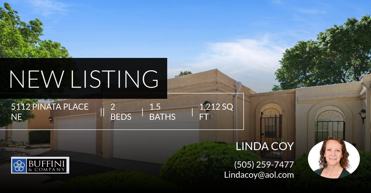 Lindacoy's tweet photo. 📍 New Listing 📍 Take a look at this fantastic new property that just hit the market located at 5112 Pinata Place Ne in Albuquerque. Reach out here or at (505) 259-7477 for more information https://t.co/qlY9ThQ4Jw https://t.co/DHojxfcas1