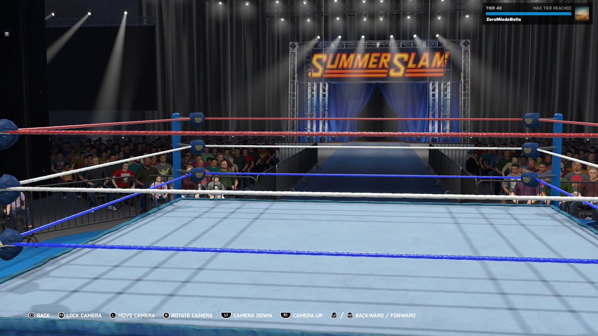 WWE2KOriginals's tweet photo. WIP: Smackdown Arena and Hammerstein versions.

Summerslam 92 WWE and WWF logo.

The image placement is getting me on the screens but I’ll get it. #WWE2K26 https://t.co/MHlw45bGS3