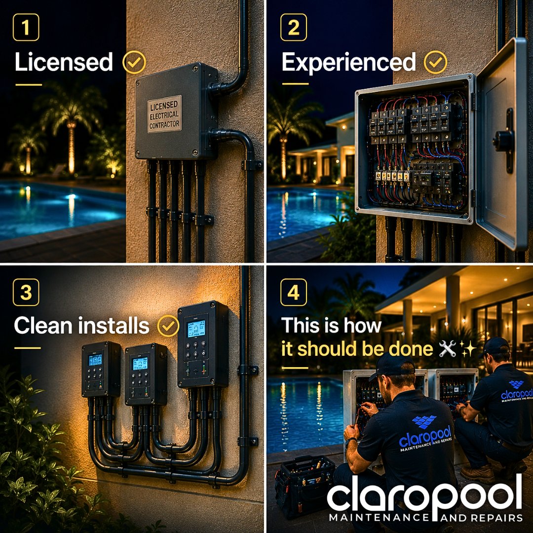 claropool's tweet photo. Licensed. ✔️

Experienced. ✔️

Clean installs. ✔️

That’s how every project should be done. 🛠️✨

At ClaroPool™, we believe great results come from doing things the right way—from planning and installation to the final details that make all the difference. 🏡💙

No shortcuts.
No https://t.co/lSSZYXsICh