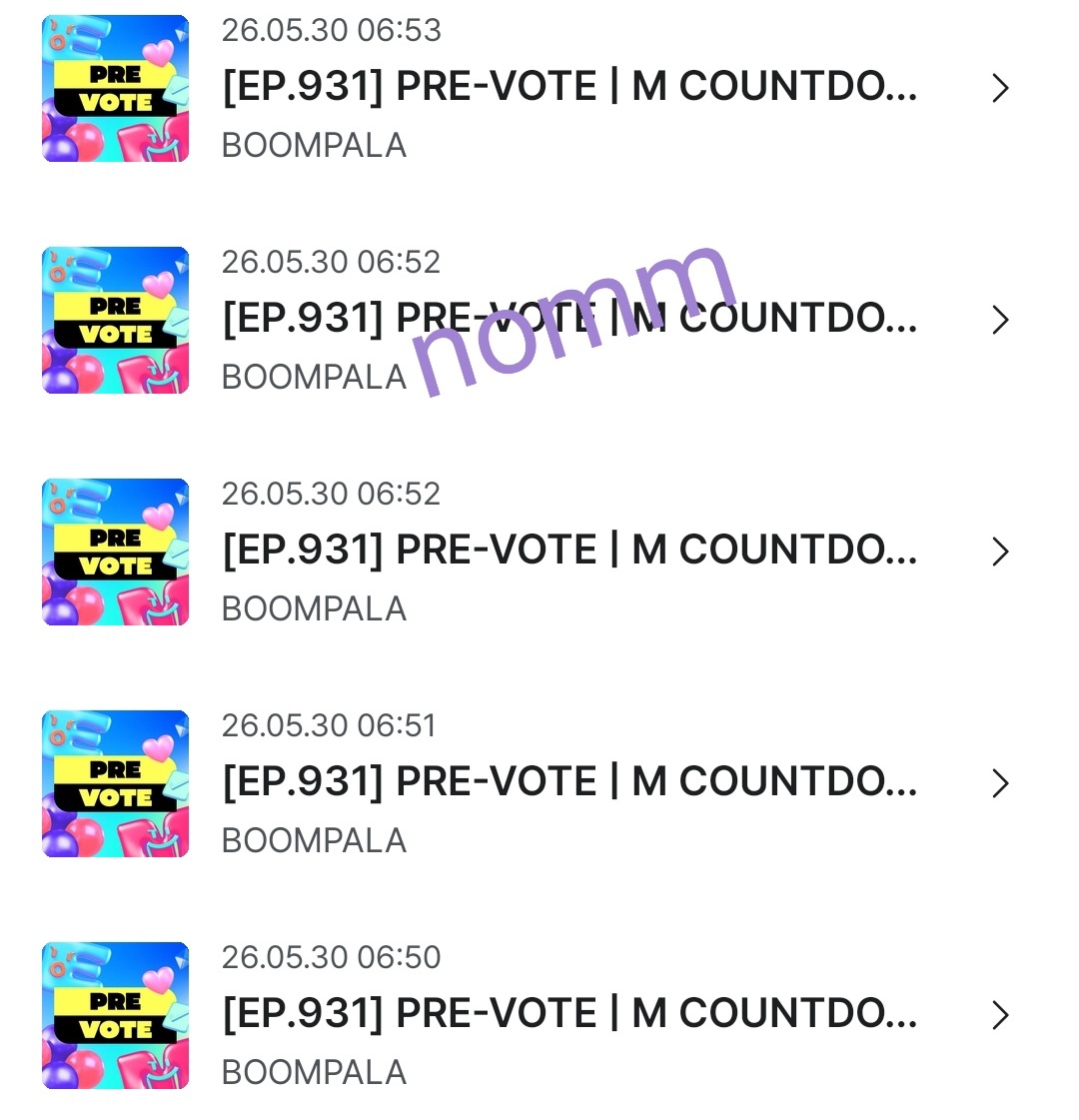 nom is boompala boompala yeah 🧘‍♀️ tweet media