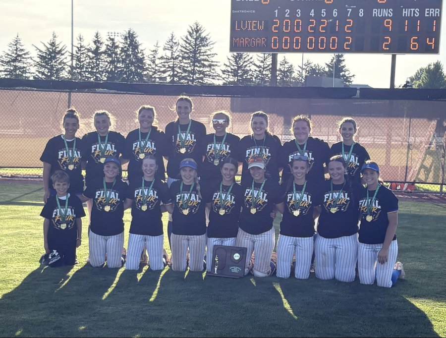 WOSNScores's tweet photo. SB - Div. VI Regional Final at BGSU
Lincolnview 9, Margaretta 2

For the second time in program history, the Lancers are STATE BOUND!

Ila Hughes allows 1 ER with 16 Ks
Ansley Schwab 4/5, Double, 2 RBI

Lincolnview (21-6) plays West Jefferson on Wednesday at 3pm in a State Semi. https://t.co/l3qN2dmA4c