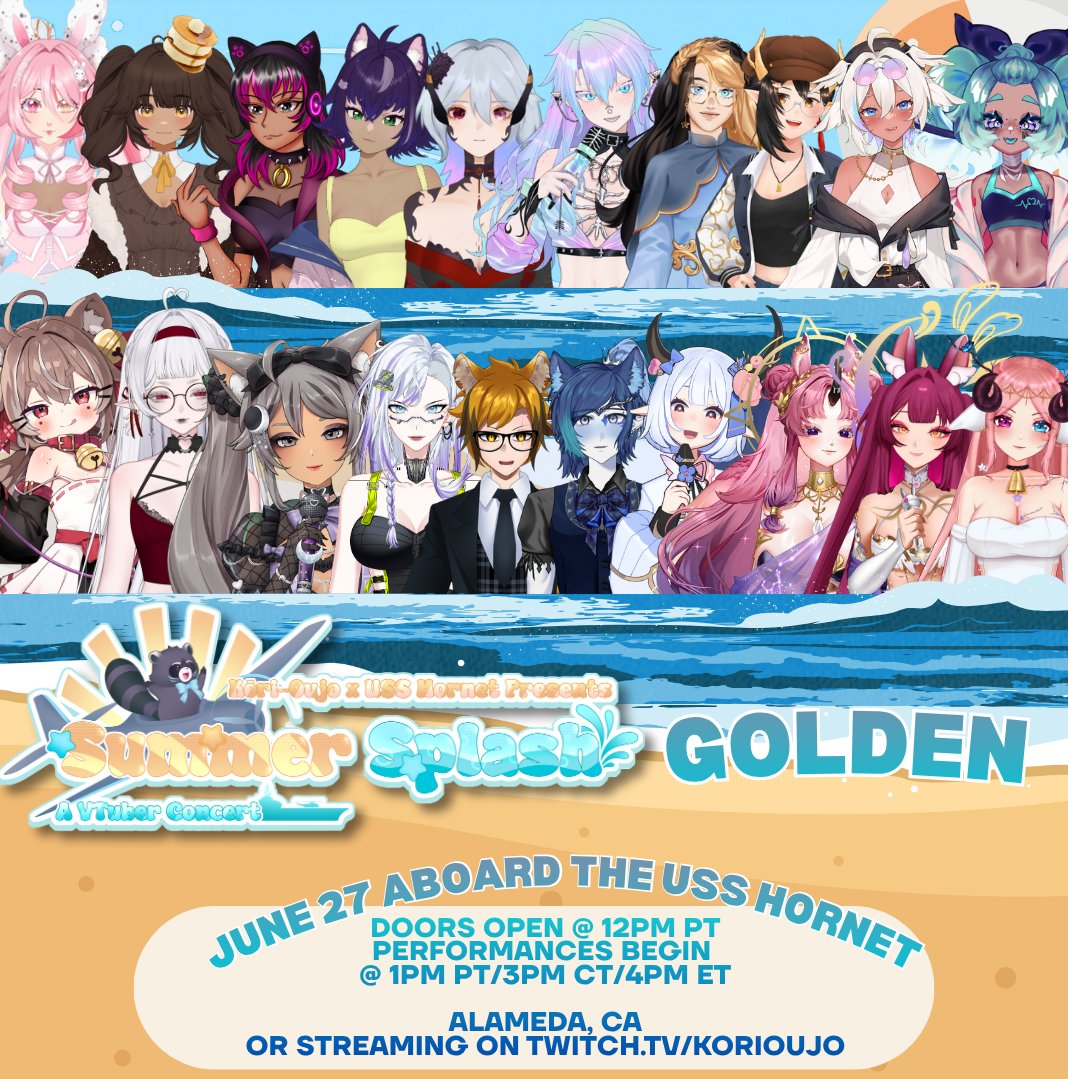 Kōri-Oujo🍧🦝【HEIRS】🔜SUMMER SPLASH CONCERT tweet media