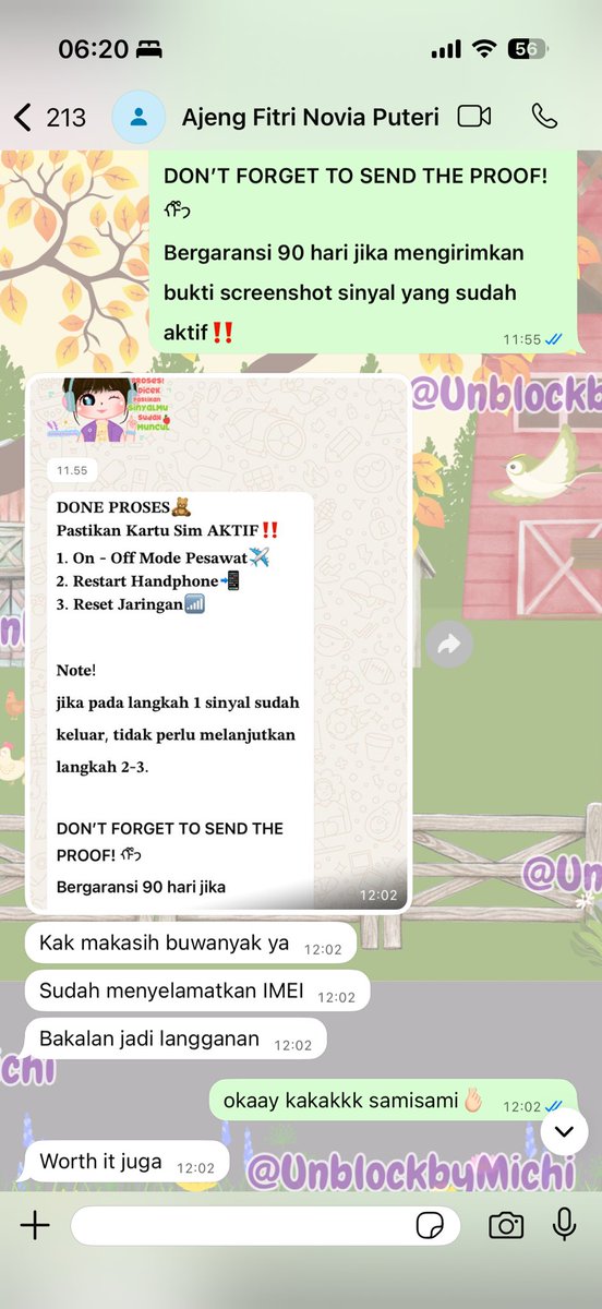 Michi || Fsr on Wa! tweet media