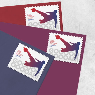 Powerplayermag's tweet photo. USPS celebrates soccer culture with a new North American stamp ahead of the 2026 FIFA World Cup, honoring global sports excitement. Read more: https://t.co/mBoT6HkCqm #Entertainment #TV #Film #Music #Art #BreakingNews https://t.co/Thsdg5KUNe