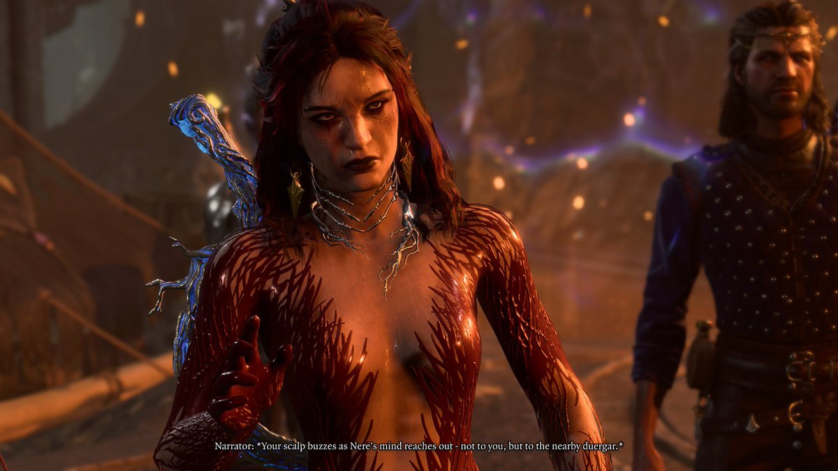 quinnsieart's tweet photo. more of my Durge being soooo pretty (hi Gale) https://t.co/oHhCFU0eRY