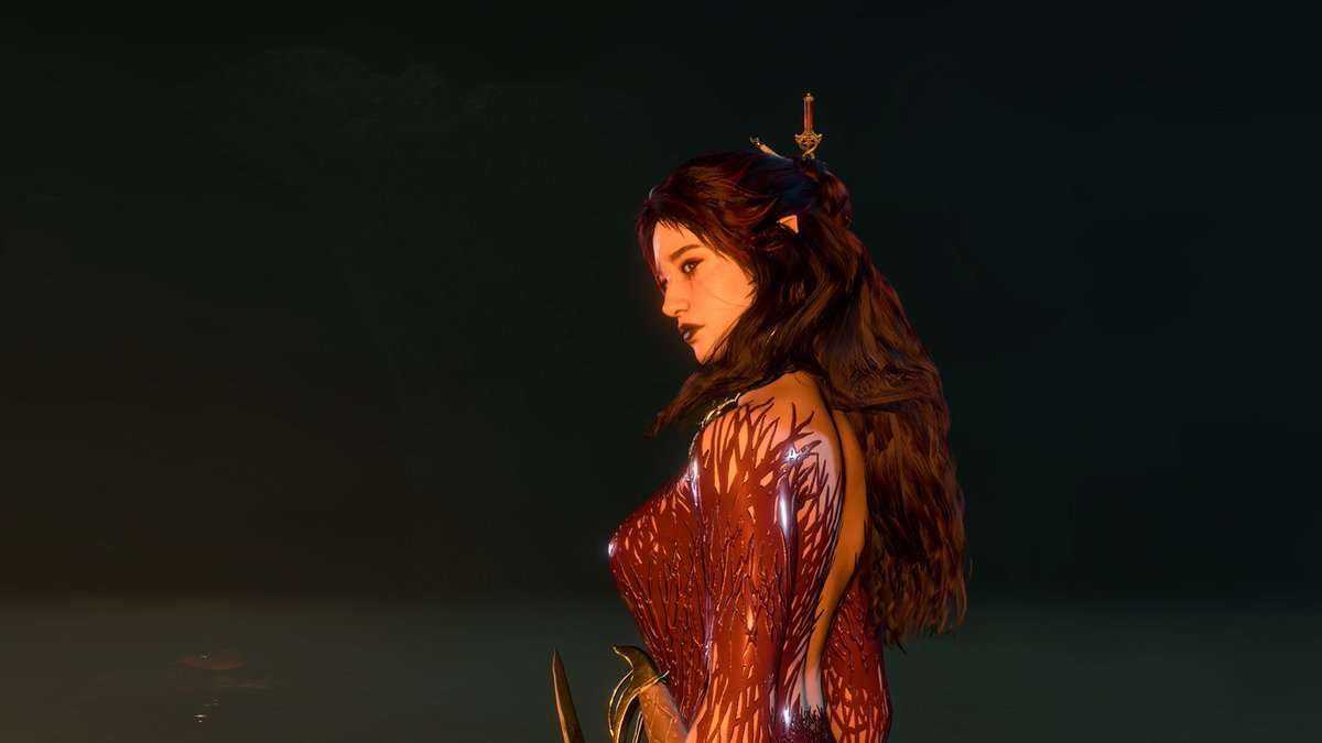 quinnsieart's tweet photo. more of my Durge being soooo pretty (hi Gale) https://t.co/oHhCFU0eRY