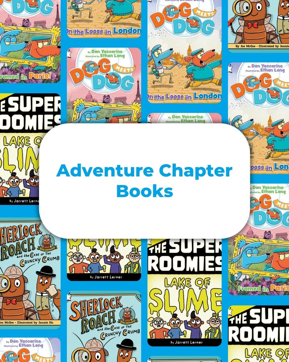 SimonKIDS's tweet photo. Looking for an action-packed page-turner? Journey across exciting cities, dangerous kingdoms, and haunted sites in these adventure chapter books: https://t.co/AVGRrwREm8 https://t.co/5hlJK1fQ6J