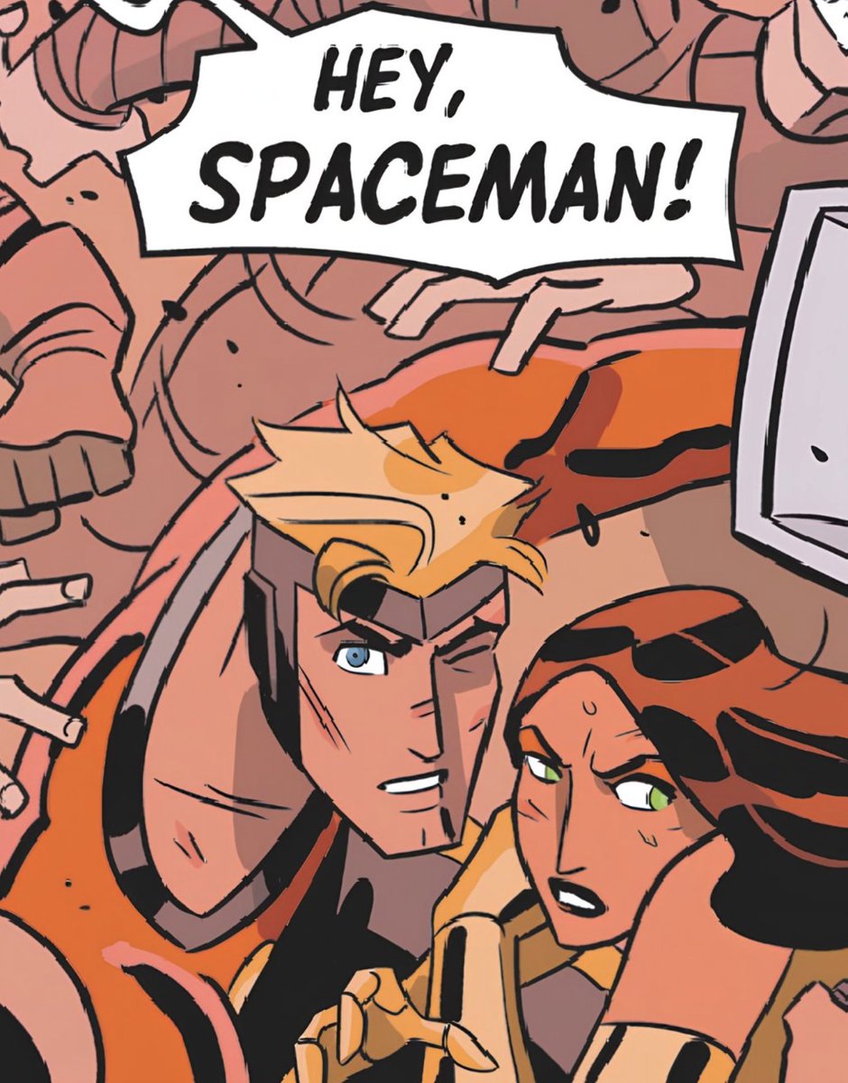 YourFlashGordon's tweet photo. Even when I'm in trouble, Dale is by my side ❤️

#FlashGordonComics #DaleArden https://t.co/3q7BDrkBX0