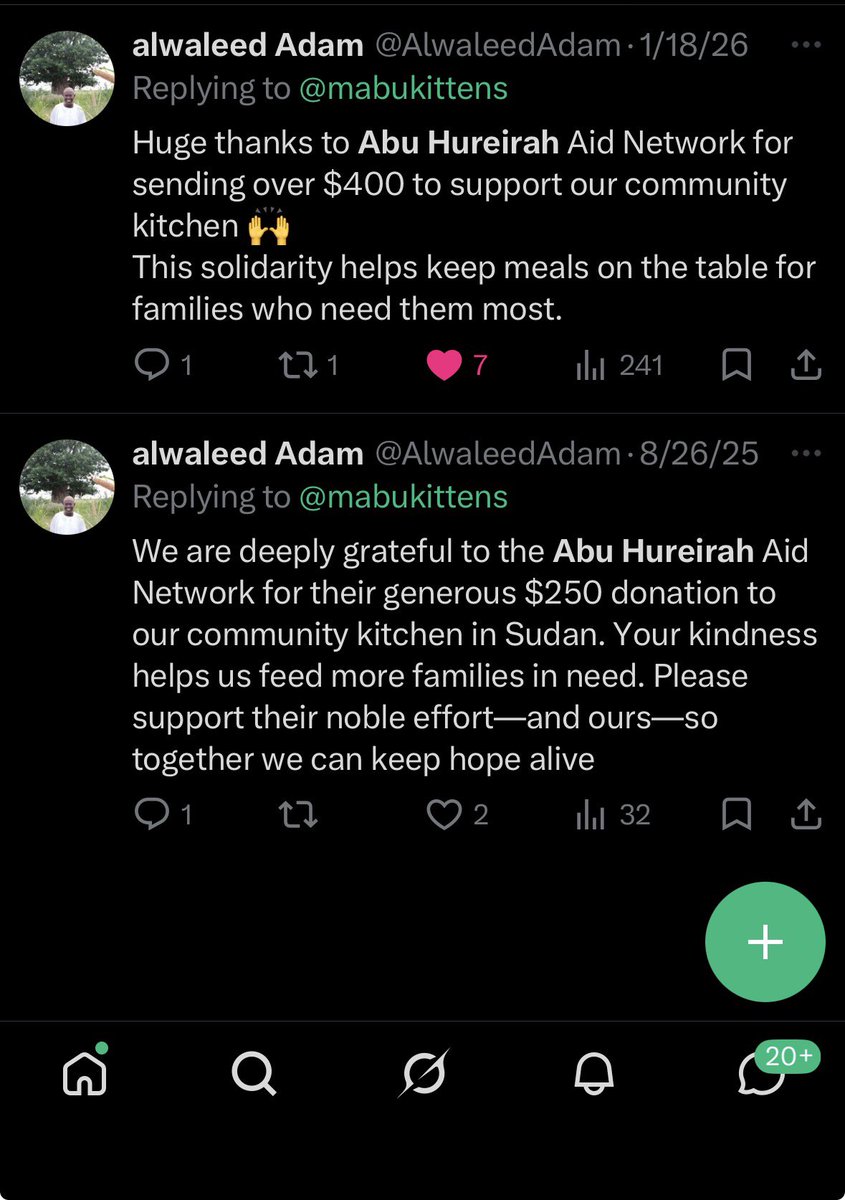mabukittens's tweet photo. Help support the Abu Hureirah Aid Network in helping feed people in both Sudan and the strip 

https://t.co/wkwhdcR2Wc https://t.co/qsjDayrQ3h