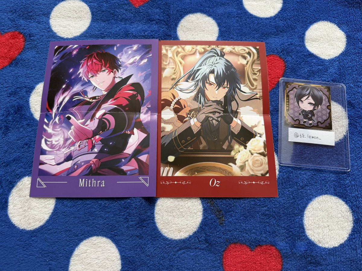 68_lemon_'s tweet photo. 【交換】魔法使いの約束 まほや　く アニメイト 6.5Anniversary  周年 ソナチネ フォト風カード フォトカ 特典 

譲
フォト(全てノーマル) : 
スノウ ラスティカ シャイロック オーエン アーサー レノックス ホワイト リケ ムル ミチル カイン オズ

特典 : ミスラ オズ

続き⤵︎ ︎ https://t.co/ucnoNcrcTx