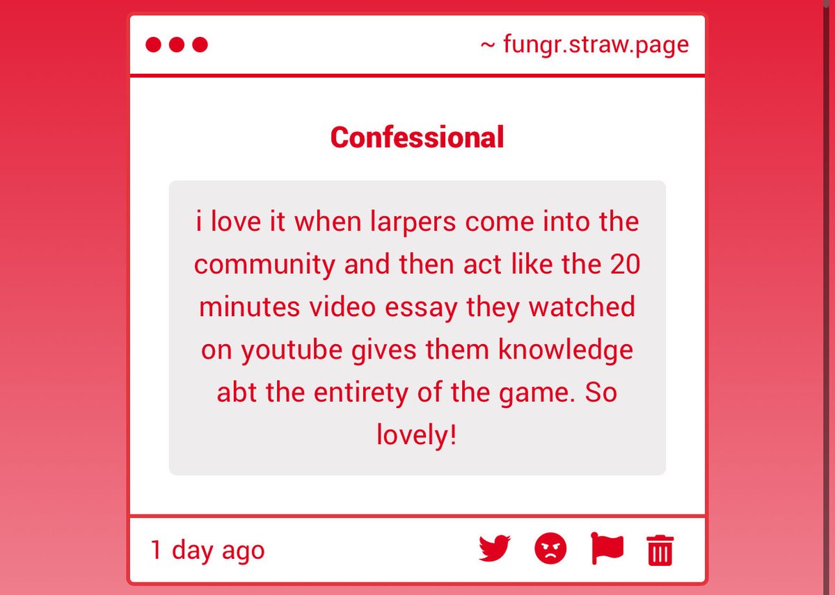 fungerconfess's tweet photo. There are two wolves inside an anon: larper and larpette https://t.co/0DkS16KoCA