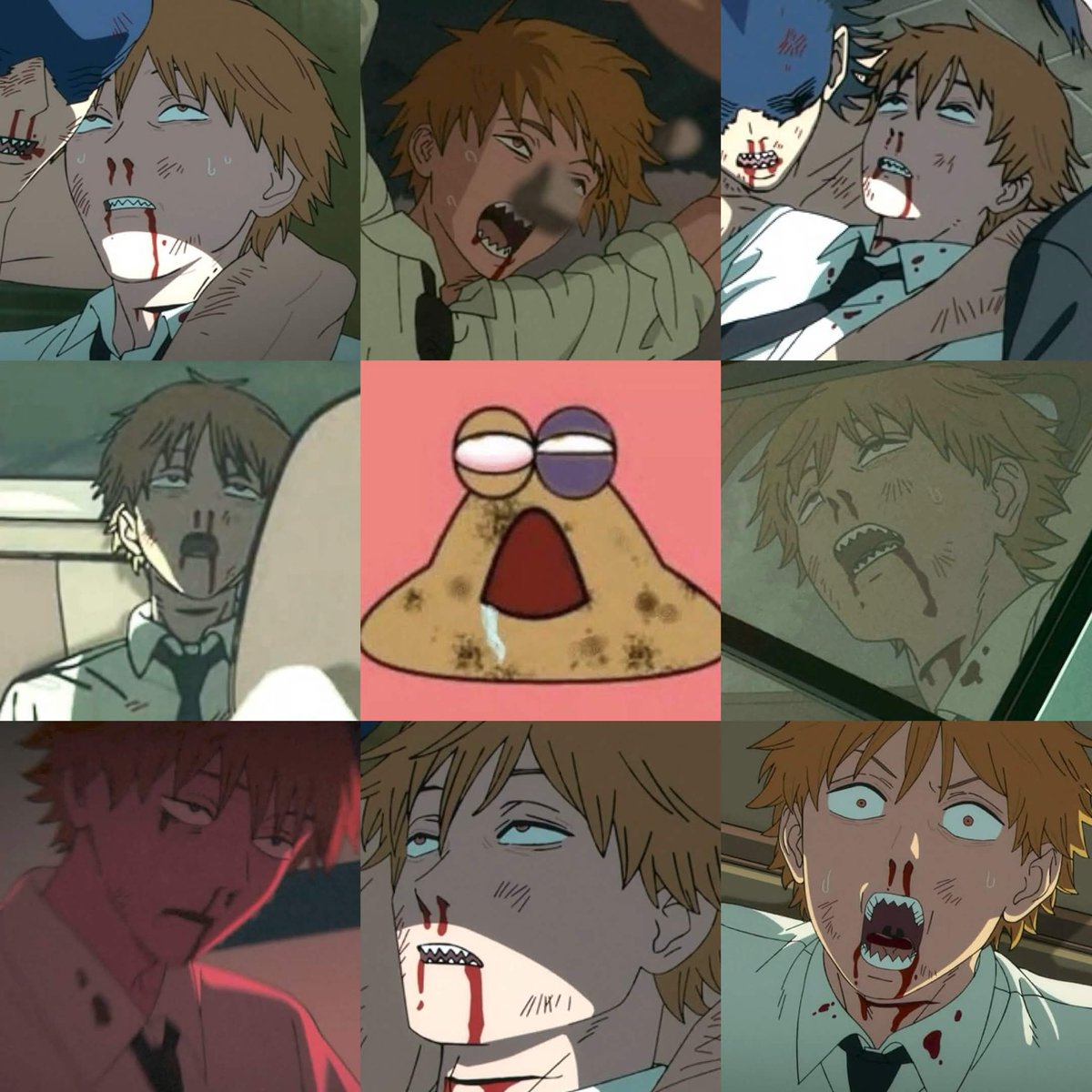 hourlydenreze's tweet photo. Hello everyone sorry for not logging on here for a week I’ve been busy and feeling like abused denji collage so I haven’t found the time to tweet but I will try to when things calm down c: https://t.co/5iuSlhFQsF