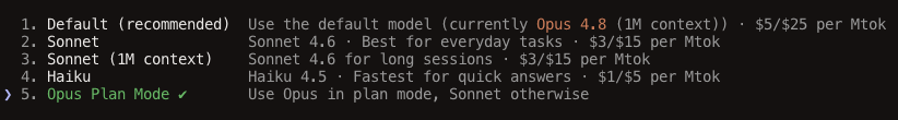 ceefryingpan's tweet photo. why are more people not using `/model opusplan`?

seems like a no brainer to me: you get the problem solving of Opus and the efficiency + speed of Sonnet. https://t.co/45Mg7jB4Ba