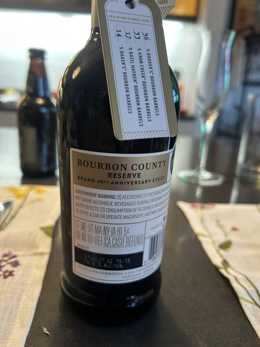 impopsy's tweet photo. Enjoying @GooseIsland BCBS - 2022 30th Anniversary Stout. Aged well. 14.4%. Nice figgy taste. Please #letitwarm @ephoustonbill @itsbeer4me @EddieTheArts @MikeSlomba @HotSauceBlogger @keefmullin @deannullec @badhopper @pejacoby @DallasF81534236 @Treetonmiller Chicago Cheers!! https://t.co/uxnL6wWx91