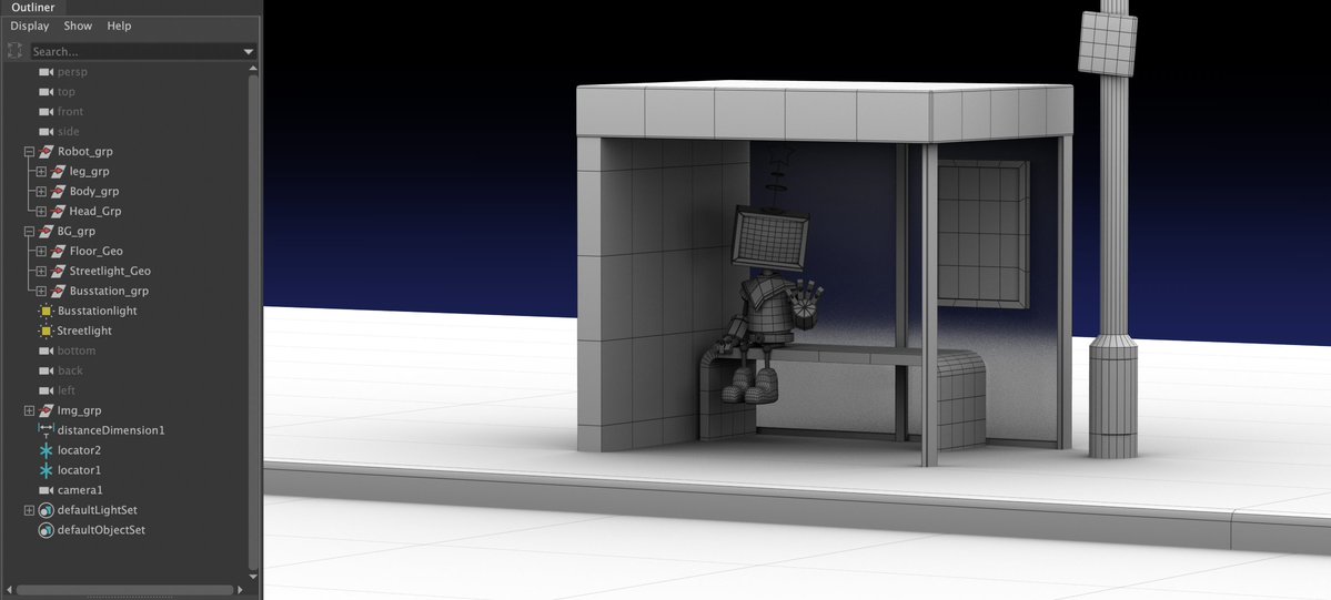 chusi2003's tweet photo. [Aug 2023] Finally starting with some of my early 3D work!! I always quite liked how my little robot turned out https://t.co/ply6azFCQ4