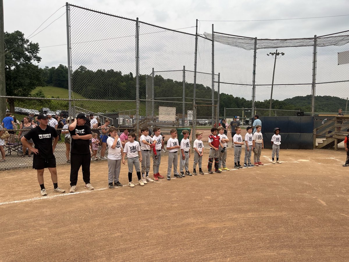 sdcoach2's tweet photo. These guys came back to win the 10U championship at Bower Field. So very proud of them. They have grown as young men and ball players.  Love these guys! https://t.co/VXjxWA0aSq