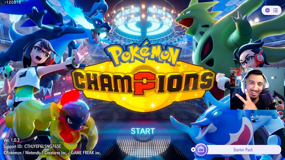 ThatParth_'s tweet photo. We are playing Pokemon Champions for tonight's stream! Come say hello! 
https://t.co/C0PL9vLBOF https://t.co/1rpfP5mzxq