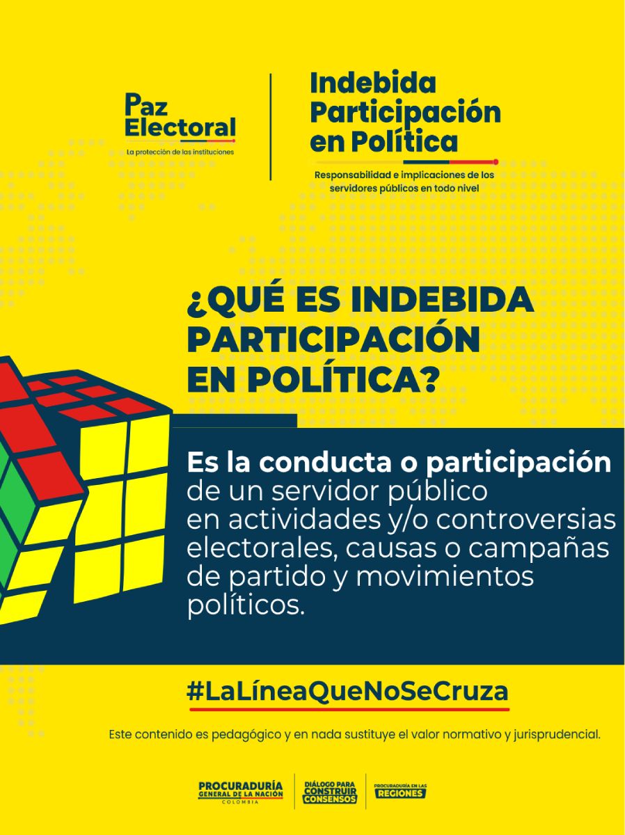 integracionbta's tweet photo. 🗳️ En la Secretaría Distrital de Integración Social reafirmamos nuestro compromiso con la transparencia, la imparcialidad y el respeto por la democracia.

“Paz Electoral”, estrategia liderada por la Procuraduría General de la Nación, busca garantizar los principios de moralidad, igualdad, transparencia y absoluta neutralidad en el ejercicio de la función pública durante la época electoral.

✅ Desde la Secretaría Distrital de Integración Social acatamos los lineamientos establecidos en esta directiva.

#Transparencia #PazElectoral