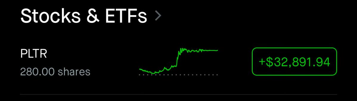 SimplySteve's tweet photo. @GarciaCap in $PLTR we trust 💪💪💪 https://t.co/g5yn0bzGRU