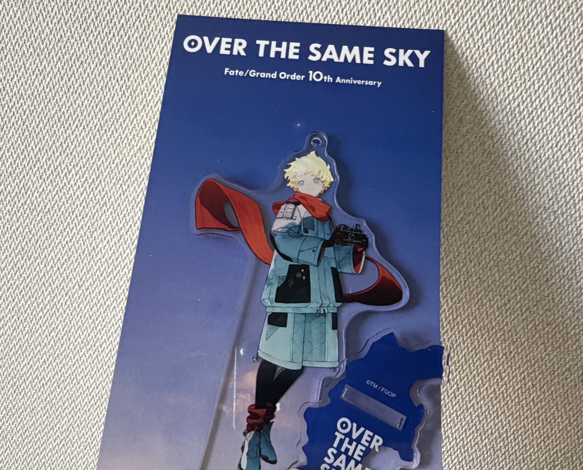 OVER THE SAME SKYのボイジャーくんのアクスタ届きました！✨✨ かわい