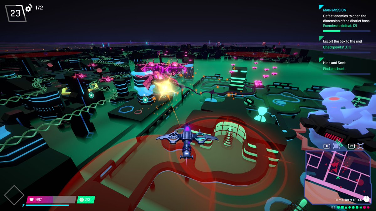 RLP091's tweet photo. People in Vienna, aaaaaattention:
Play 7 districts of Nion Forge at #viennacomix in the indie area at Marx Halle, more content than in the demo. Hope to see you there ๐๐
#screenshotsaturday #nionforge #indiedev #roguelite #roguelike #action #arcade #indie #spaceship #hangar https://t.co/JORui97vfN