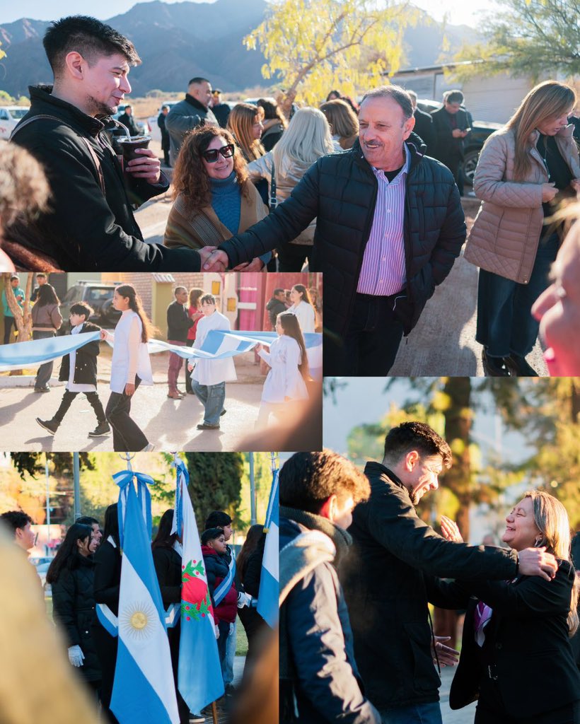 Jose_delg95's tweet photo. En los 329 años del Dpto. Vinchina, @QuintelaRicardo  demostró  -una vez más- que las comunidades se construyen con esperanza, federalismo, gestión y un profundo compromiso con sus pares.
En cada abrazo y en cada decisión, hay un mensaje claro: nadie se salva solo. 🫂 https://t.co/sYLkG8bunZ